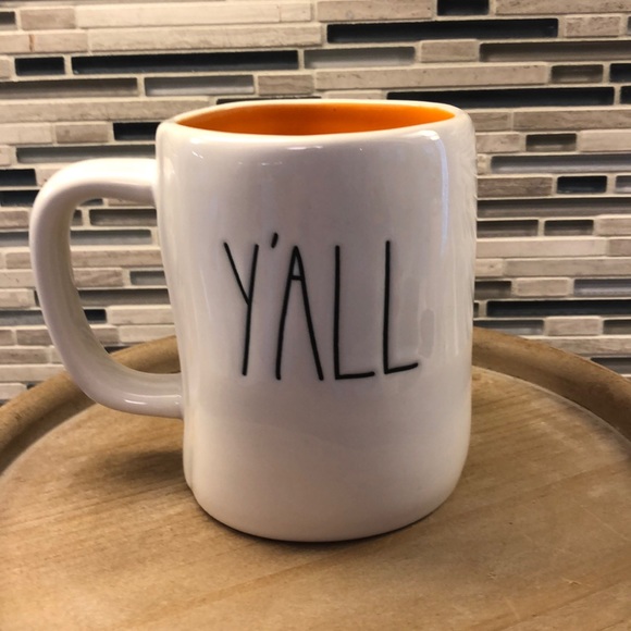 Rae Dunn fall/y’all mug I did is orange - Picture 2 of 2